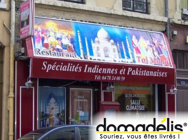 ZOOM SUR LE RESTAURANT INDIEN LE TAJ MAHAL